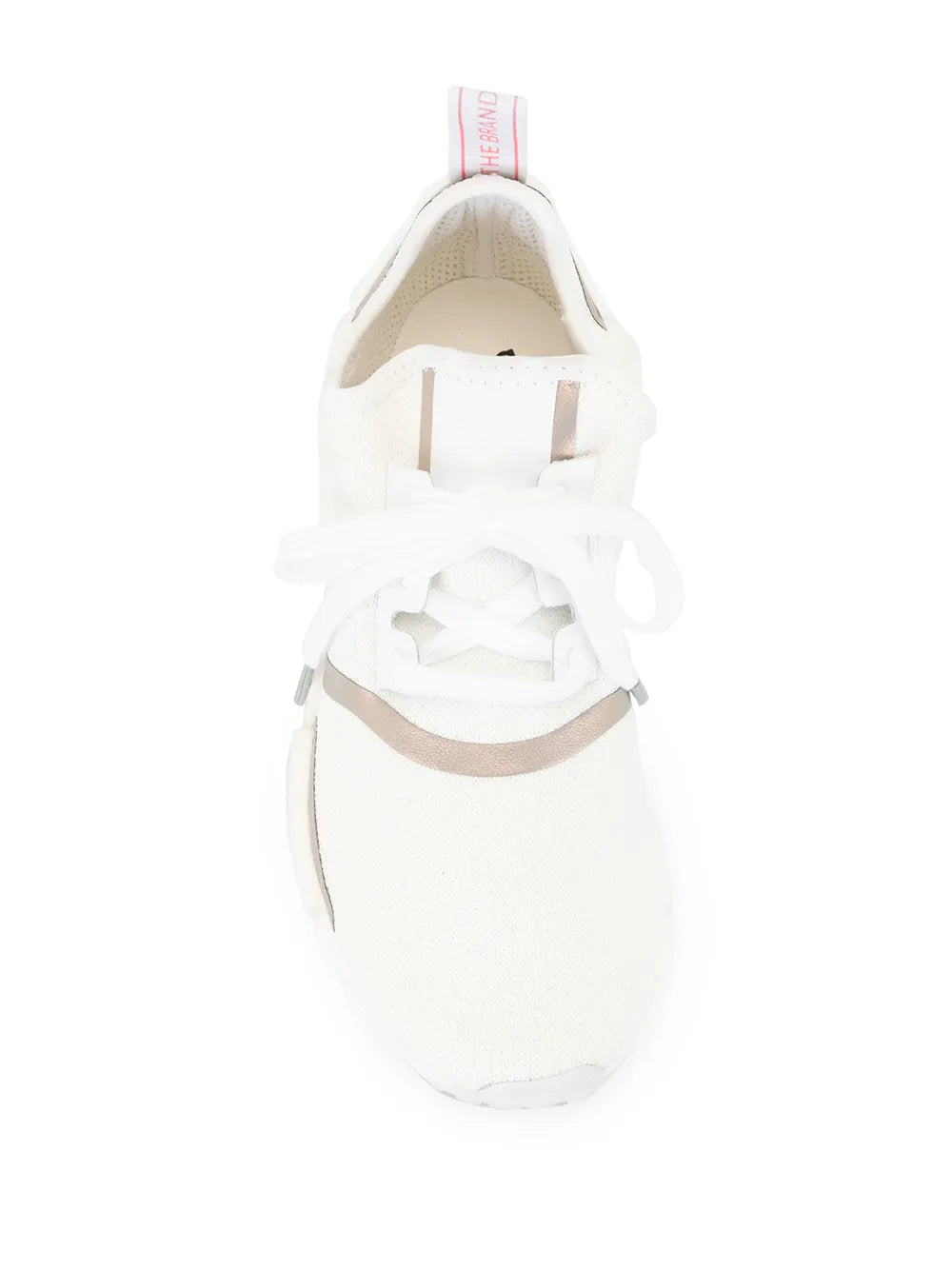 Metallic Tape Lace Up Trainers