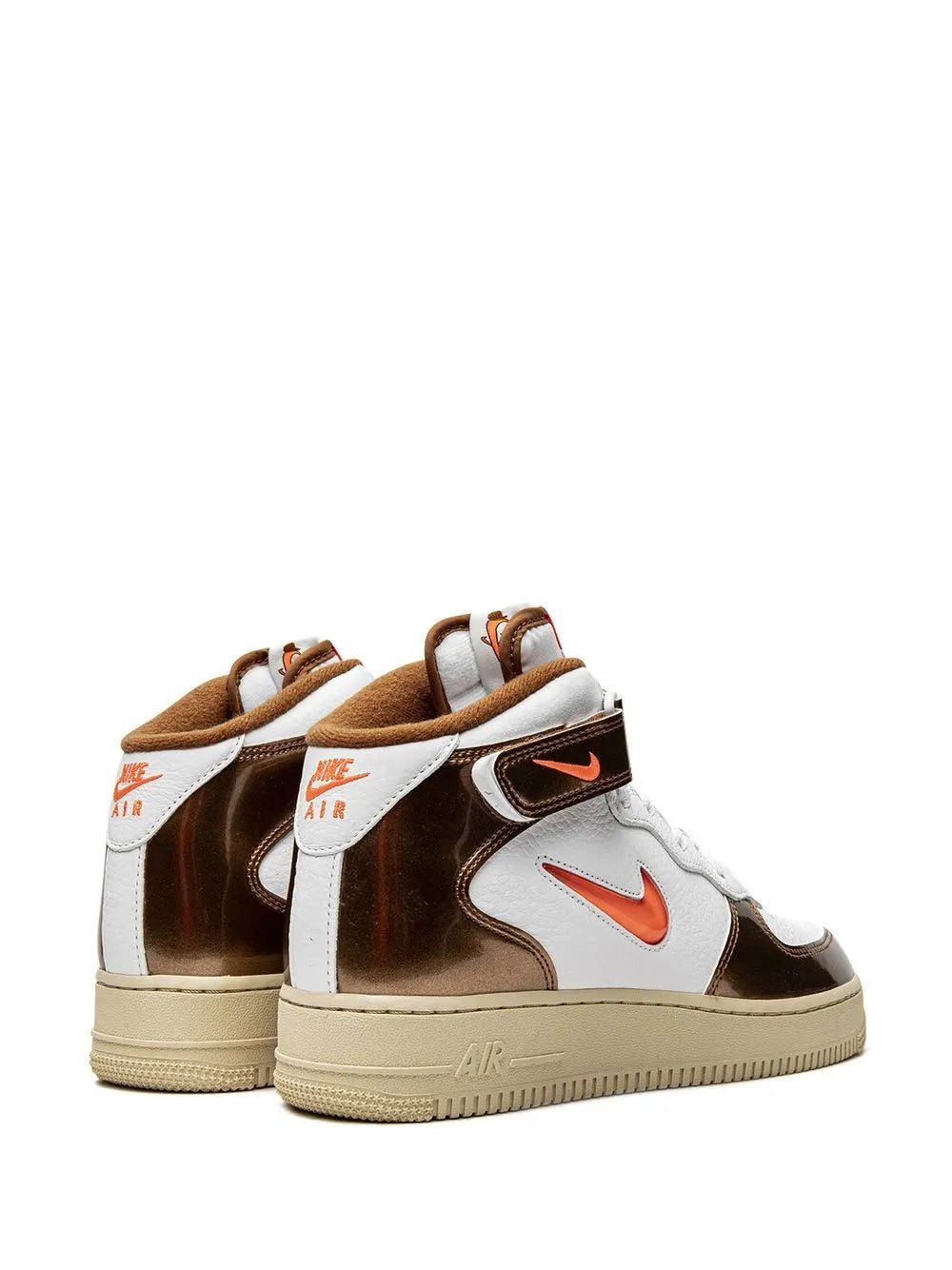 Air Force 1 Mid Qs Ale Brown Sneakers