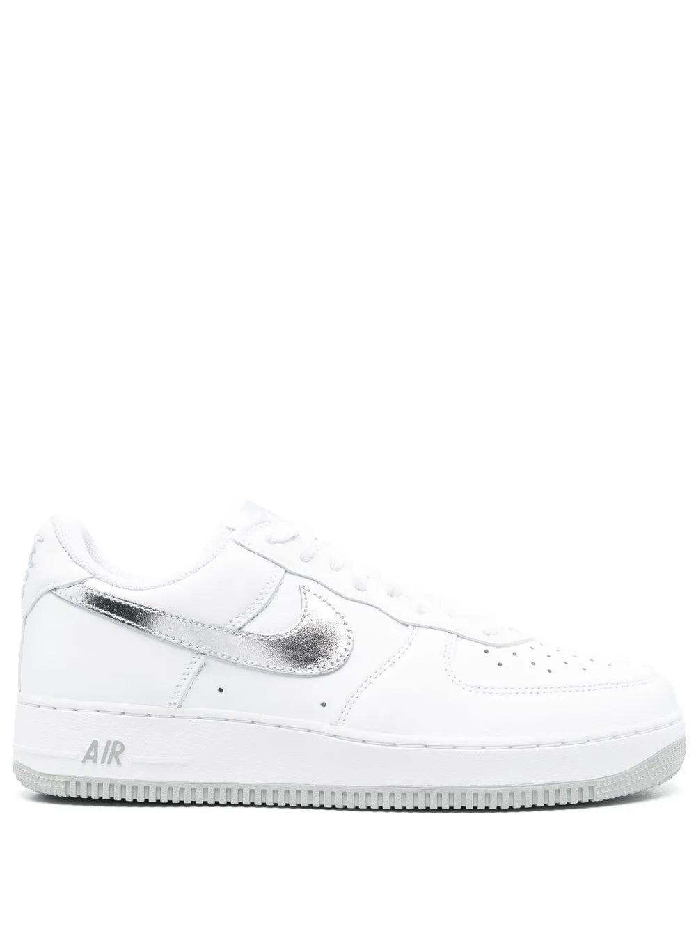 Air Force 1 Low Silver Swoosh Sneakers