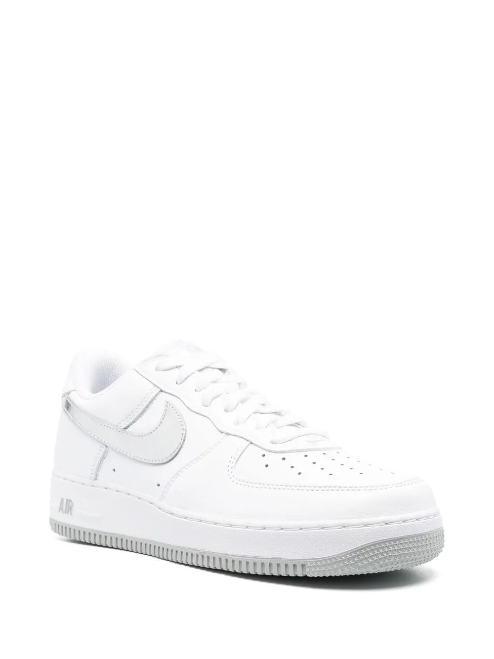 Air Force 1 Low Silver Swoosh Sneakers