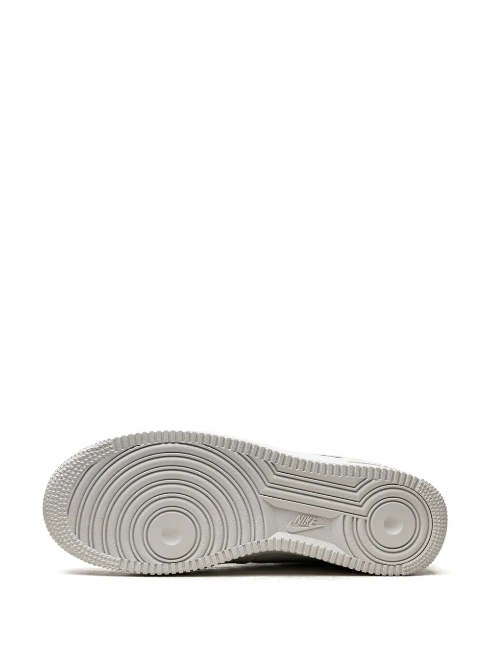 Air Force 1 White Pony Hair Heel Sneakers