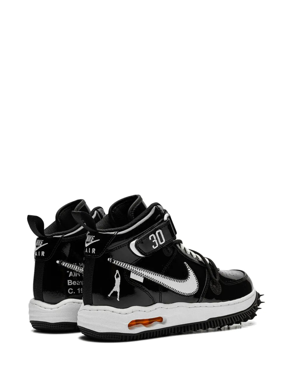 Air Force 1 Mid Off-White - Sheed Sneakers