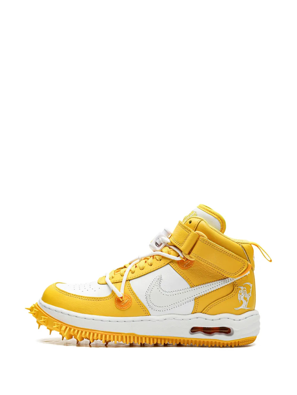 Air Force 1 Mid Off-White - Varsity Maize Sneakers