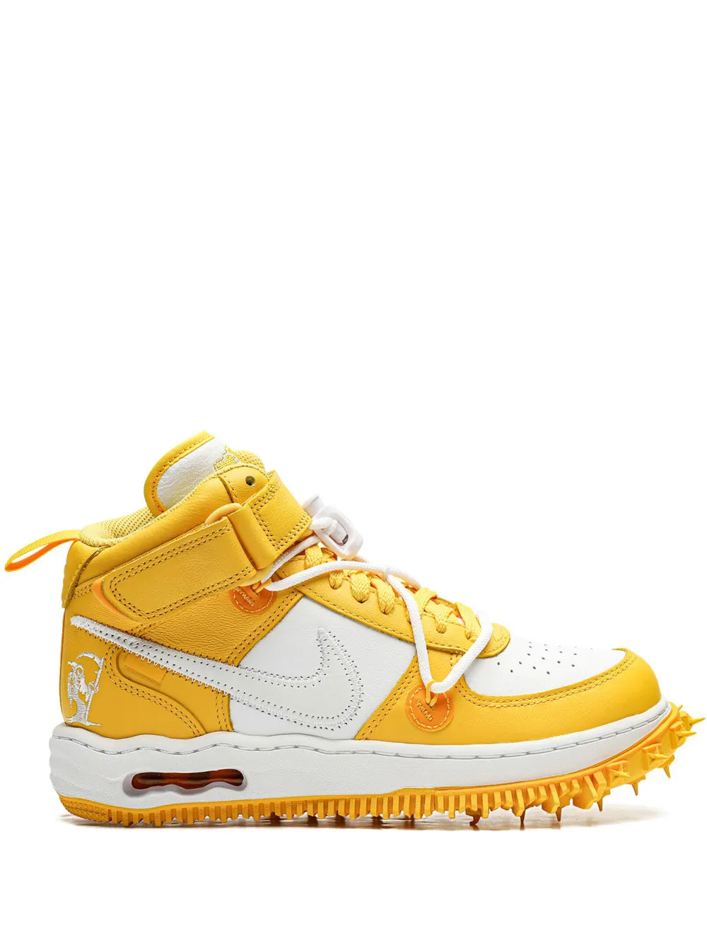 Air Force 1 Mid Off-White - Varsity Maize Sneakers