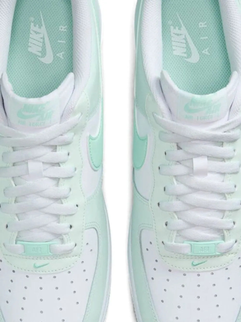 Air Force 1 Mint Foam Sneakers