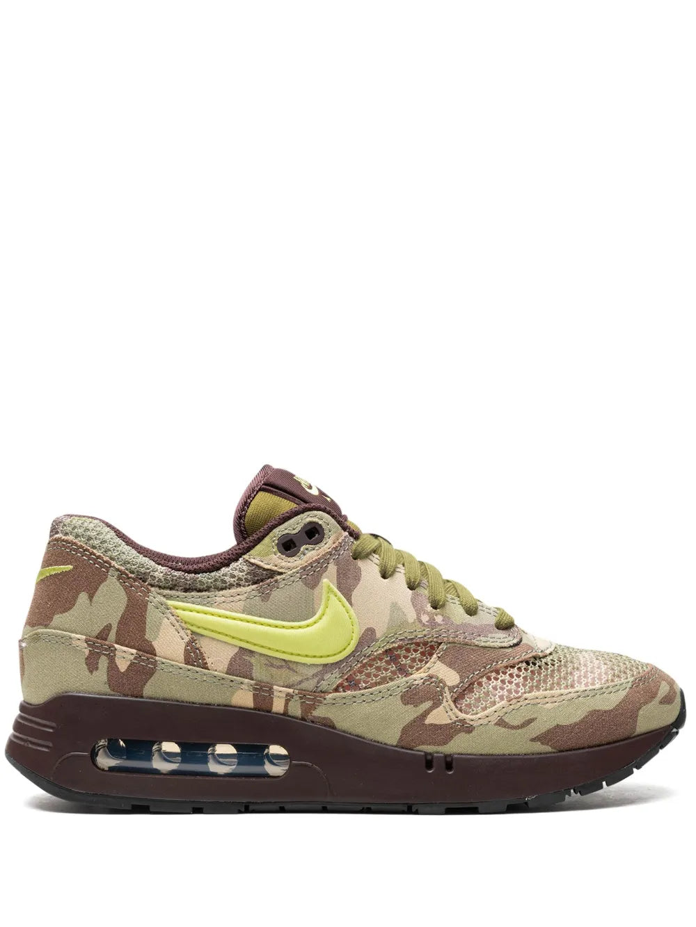 Air Max 1 Camo - 200 Earth/Oil Green/Black/Light Lemon Twist Sneakers