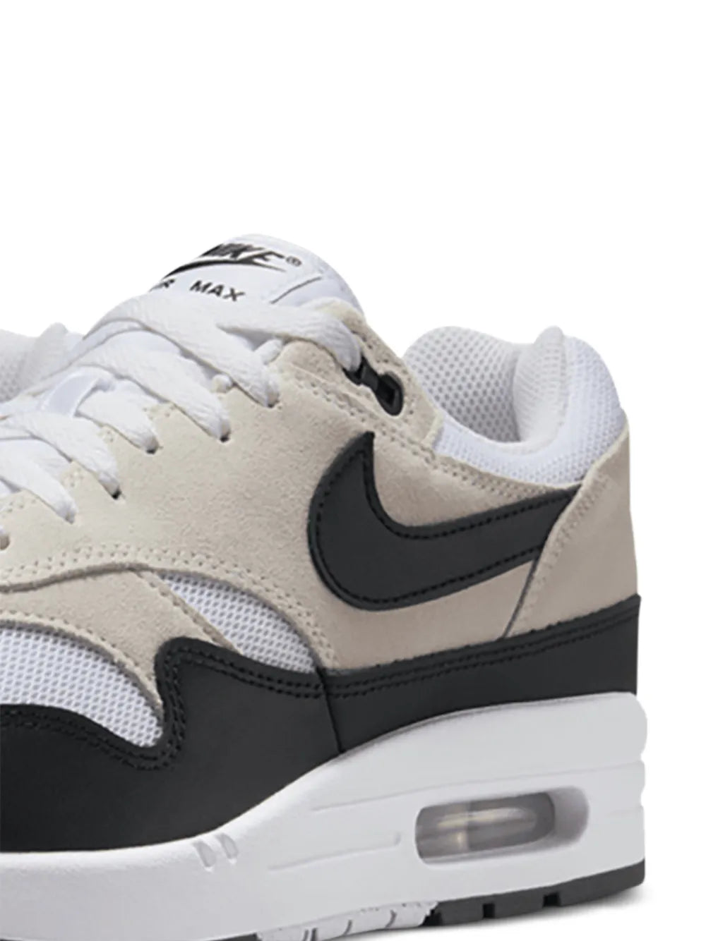 Air Max 1 White/Black Sneakers