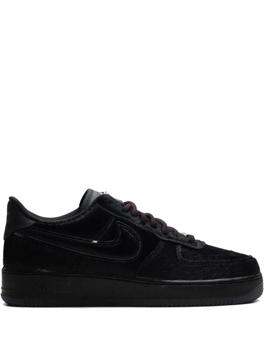 Air Force 1 Low Vuu Panthers Black/Team Maroon/Metallic Silver Sneakers