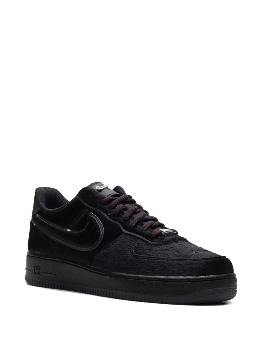 Air Force 1 Low Vuu Panthers Black/Team Maroon/Metallic Silver Sneakers