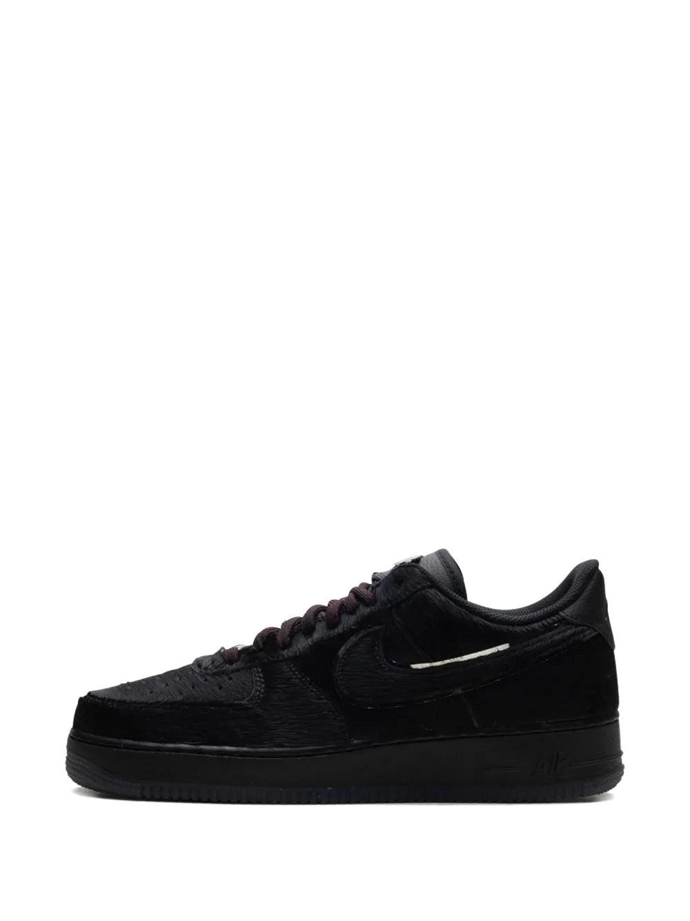 Air Force 1 Low Vuu Panthers Black/Team Maroon/Metallic Silver Sneakers