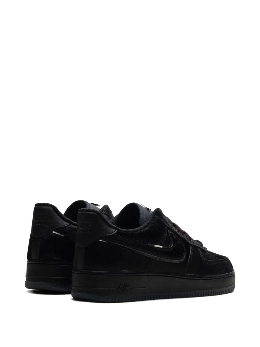 Air Force 1 Low Vuu Panthers Black/Team Maroon/Metallic Silver Sneakers