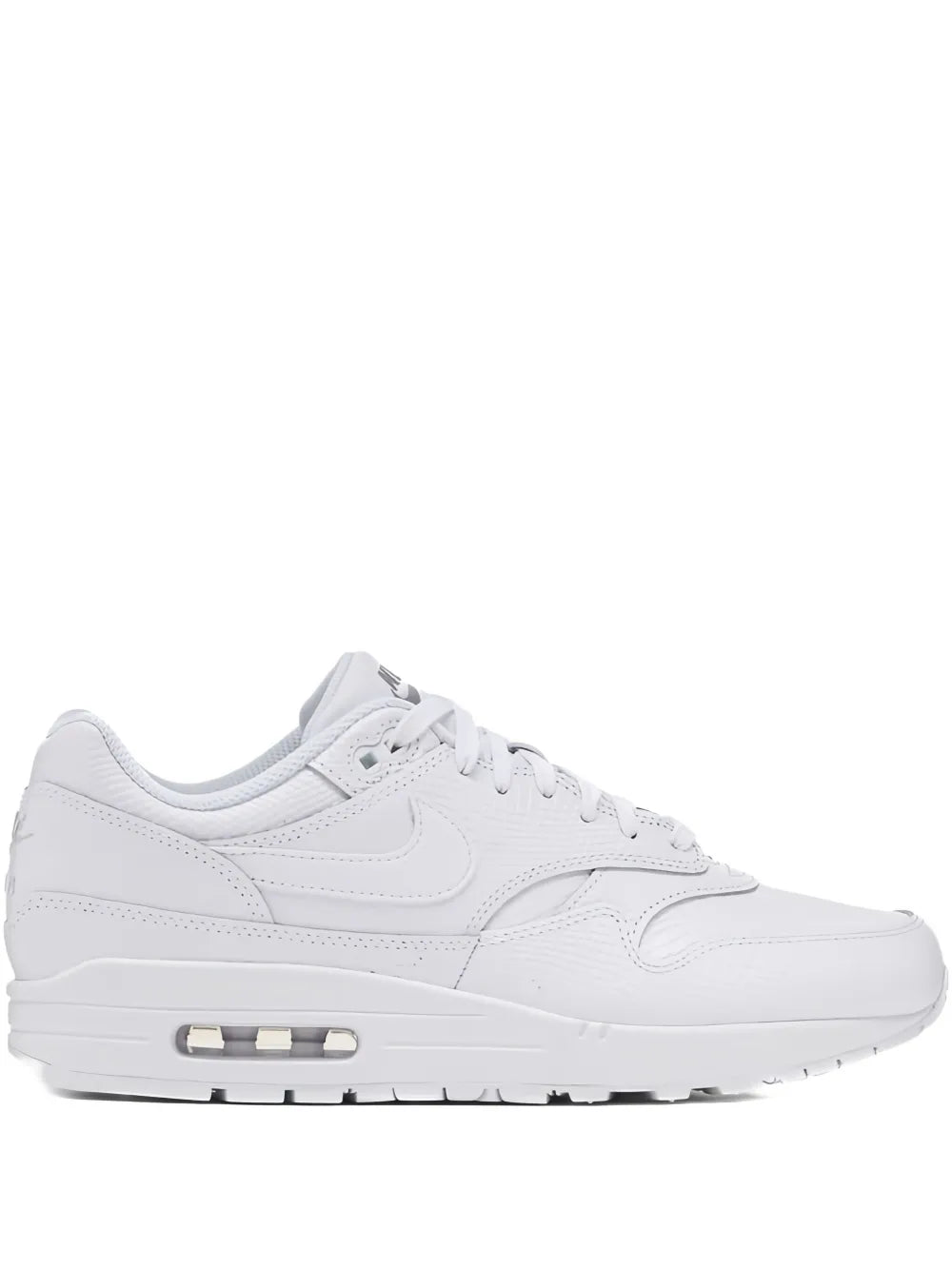 Air Max 1 Premium White Snakeskin Sneakers