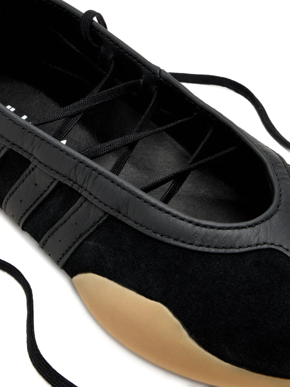 Laced Ballet Flats