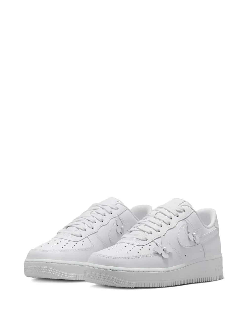 Air Force 1 Flower-Embellished Leather